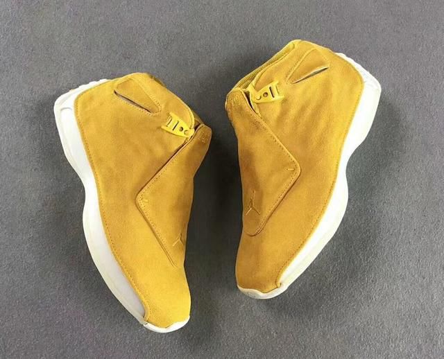三色同时发售！Air Jordan 18 麂皮系列九月发售