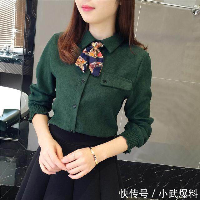 女人再笨也别穿打底裤 试试上衣+半身裙套装