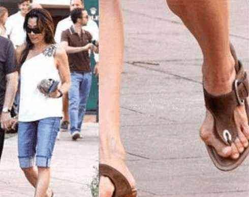 女明星被高跟鞋害惨了，大S的四百多双鞋高跟鞋结果浑身都是病！