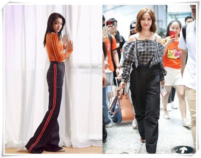 没关晓彤的腿真别穿阔腿裤，像蔡依林一样穿成“矮脚虎”就尴尬了