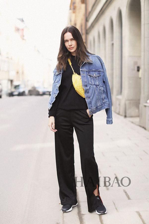 瑞典时尚博主Caroline Blomst高分街拍合辑：当妈了都爱穿亮色？