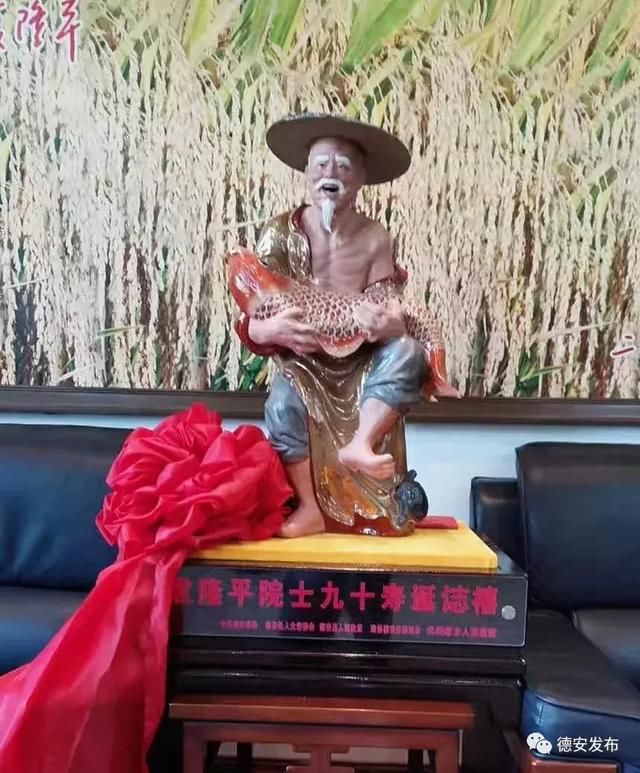  贺寿：家乡县长跨省赴湖南，为袁隆平贺寿