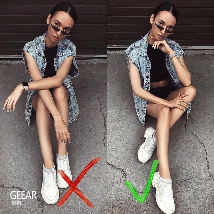 多一根手指瞬间瘦脸?只要掌握这些细节就能轻松拍出名模美照!