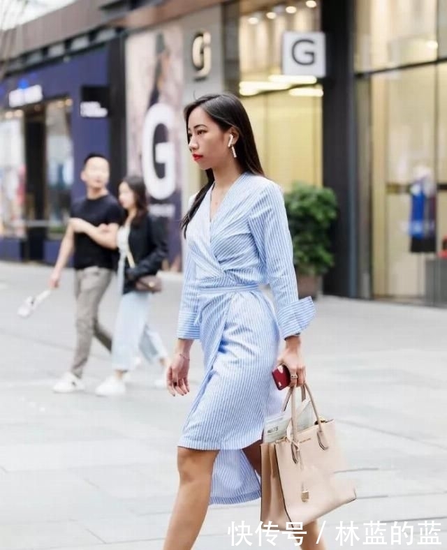 长裙:街头穿搭:长裙与高跟鞋的碰撞炸出来的是优雅