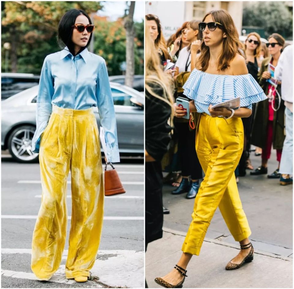 唐嫣宋茜亲自告诉你，秋冬穿什么流行色最显白!