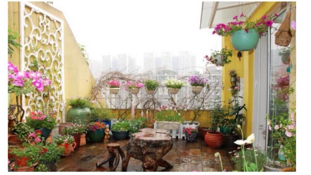  #静谧#14个“花园露台”设计，待鲜花在家绽放，足不出户享受静谧时光