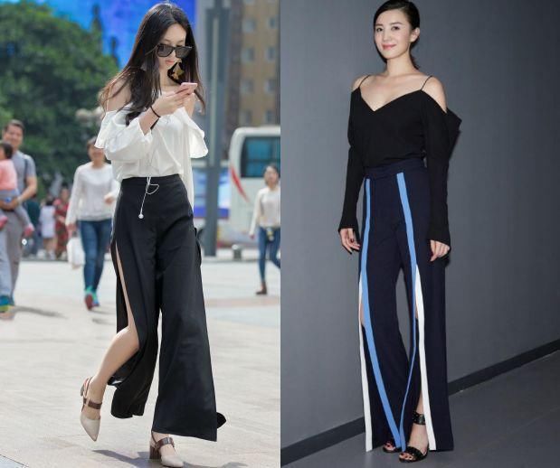 今年流行下面“剪一刀”，性感显腿长，赶时髦的女人都爱穿!