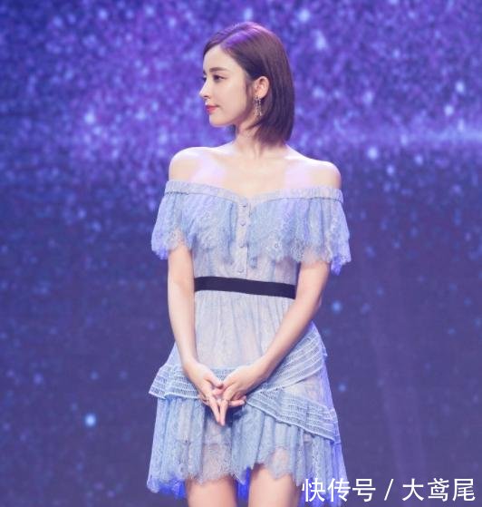 有一种姿势叫古力娜扎的站姿，这腿距惊到我了，真的只有26岁