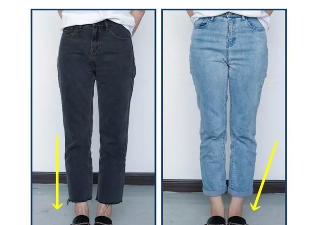  「显腿」想要显腿细长直?退了几十条,才知道裤子原来得这样选!
