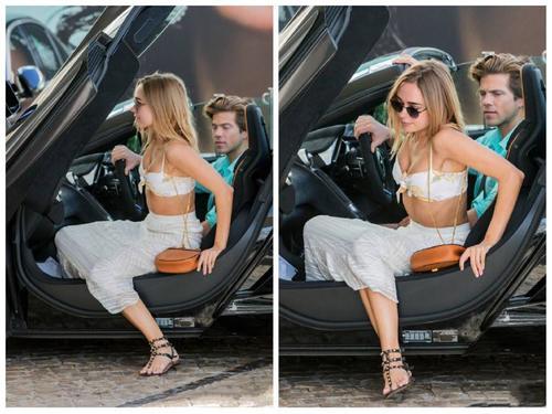 性感小野猫Kimberley Garner海滩照美出新高度，网友：颜好会穿！