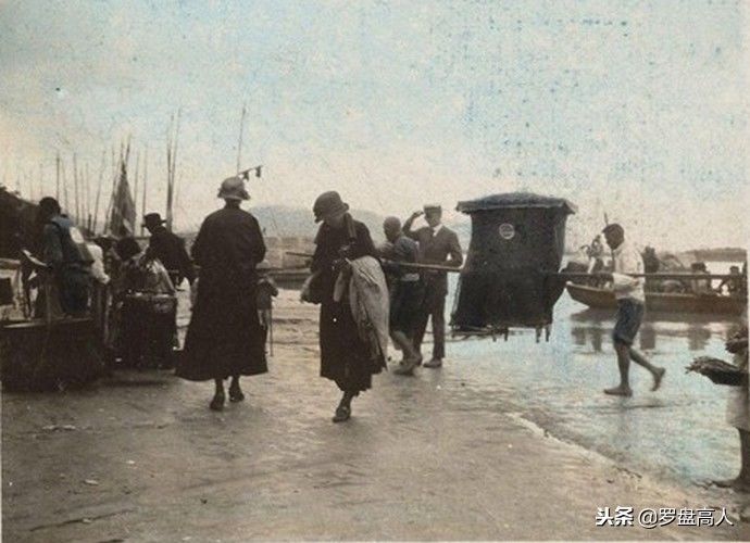 民国老照片:1924年美国人镜头下的靓丽上色照片