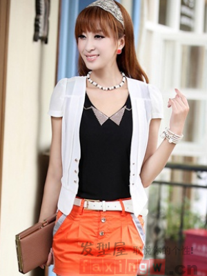 优雅气质发型 你确认了眼神吗?