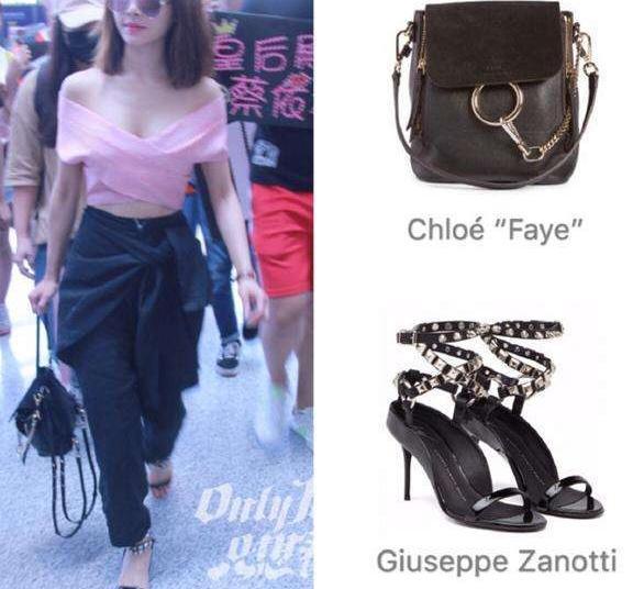 蔡依林现机场裤子减分但上半身很成功, 不过一般人不敢穿!