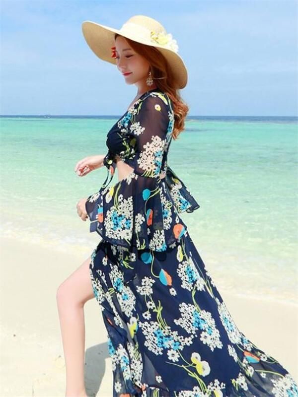 图1春光无限，图2浮想联翩，图8玉腿修长，激情沙滩等你来！