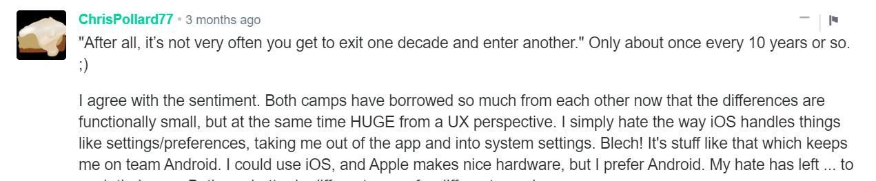 『Android手机』选择Android还是iOS这个旷日持久的争论何时会结束
