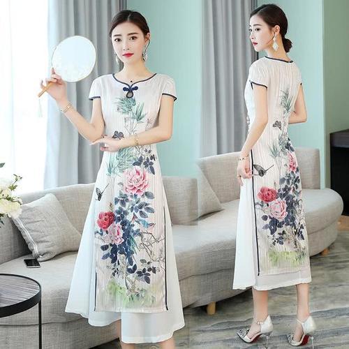 无旗袍不女人,黄金裁剪,展现清丽脱俗,优雅气质,尽显女人味