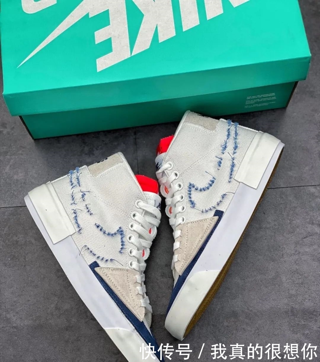  「设计」勾子“偷工减料”！Nike Blazer SB 拆线勾开箱测评！