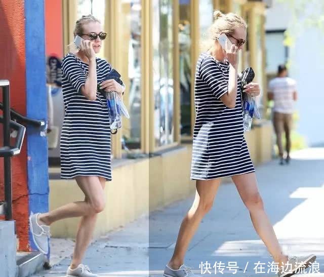 宽松■这样穿,教你把 ‘腰线’ 显出了!