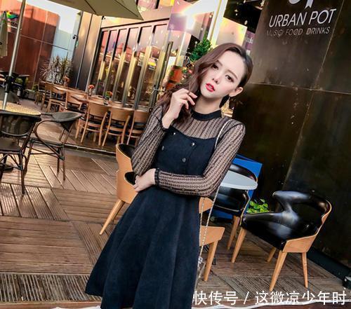  [减龄]今年春节流行的郝本风小黑裙太美了，70后女人穿尤其减龄！