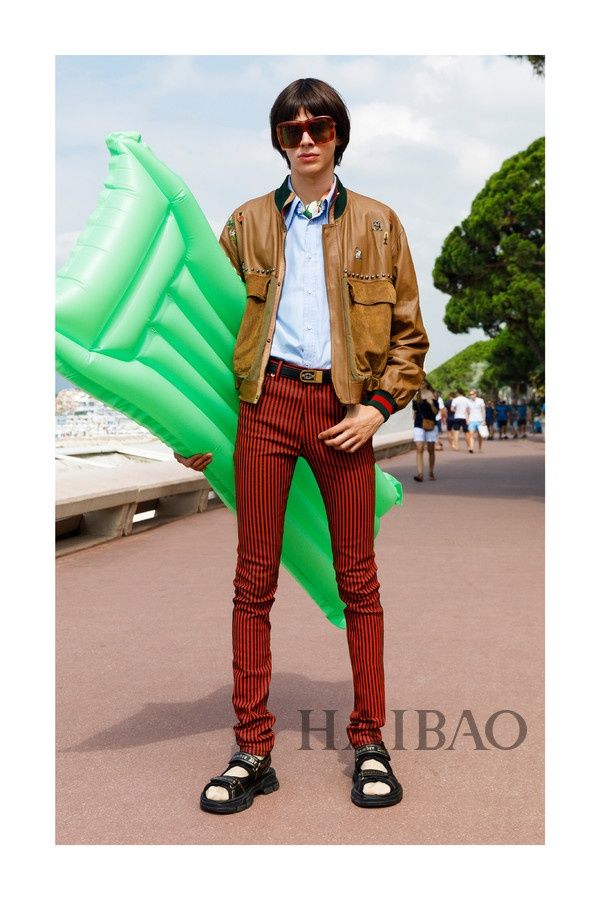 古驰  2019早春男士系列Lookbook:米开理心中的浮华世界!