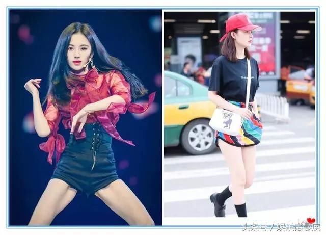 原以为李沁穿热裤露底裤够大胆，但看到鞠婧祎，我要捂眼睛！