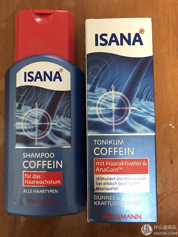 防脱技术哪家强 中法意大三国pk之德国ISANA咖啡因洗发水营养素套装测评