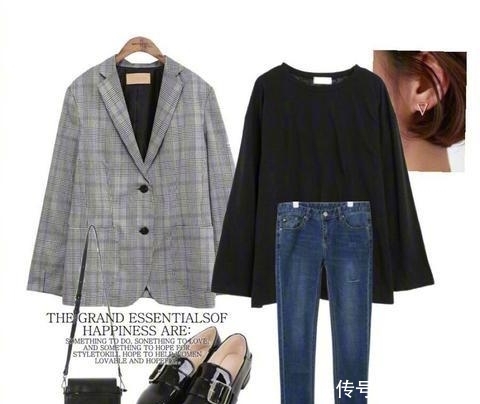  急需■经典基础“格纹西服”的高级搭配，36天穿搭不重复，知道你急需