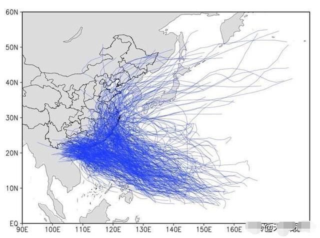 台风利奇马路径超5000公里，但这个台风更能跑，一月跑13000公里