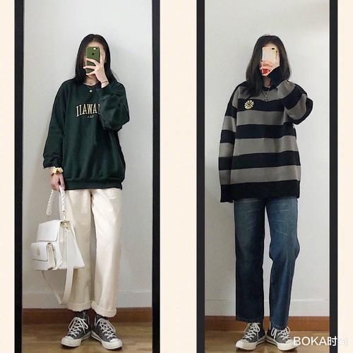  #穿搭#十八套基础款搭配，休闲感十足的轻熟风搭配，教你穿出舒适清新范