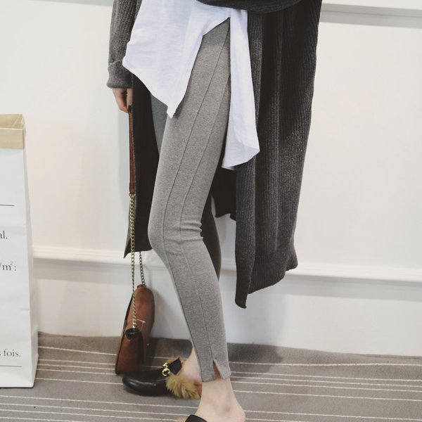 我的天!头一次穿这么显瘦的打底裤，轻盈柔软，走路超有女神感