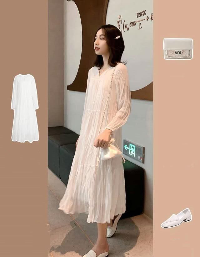  「今春」今春不爱裤装，“专宠”连衣裙，女神范儿“说有就有”