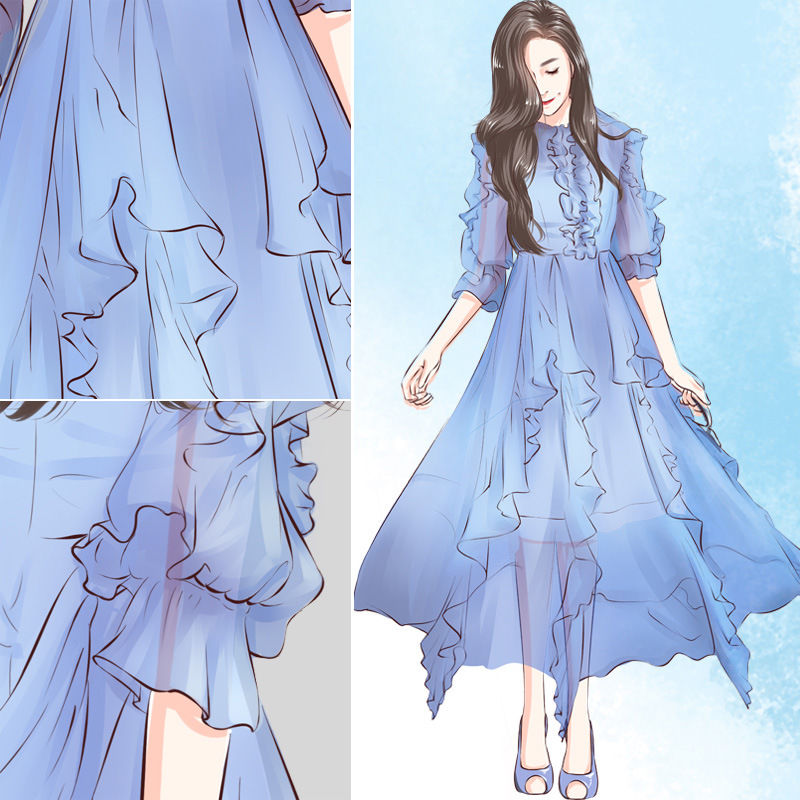 太美了，时而俏皮，时而优雅，会穿连衣裙的女人，美的独一无二