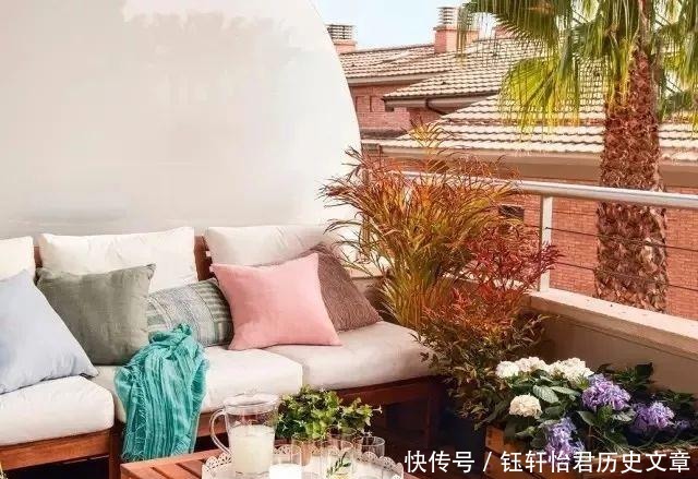 「开放式露台」一个这么漂亮的露台,让人看上一眼,浑身都舒服!