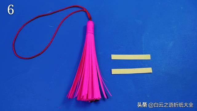 「折纸」折纸大全:折纸流苏图解教程,非常简单一看就会