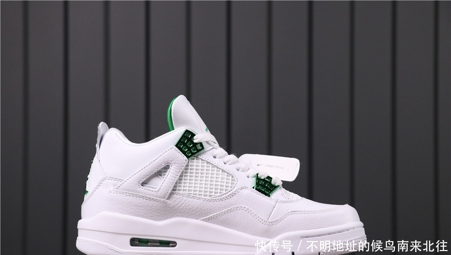  「Pine」Nike Air Jordan 4 Pine Green新配色白中带绿更加好看！