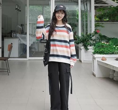 『懒人』拯救懒人少女的春天简约搭配,青春减龄有活力,穿上美美的出街吧