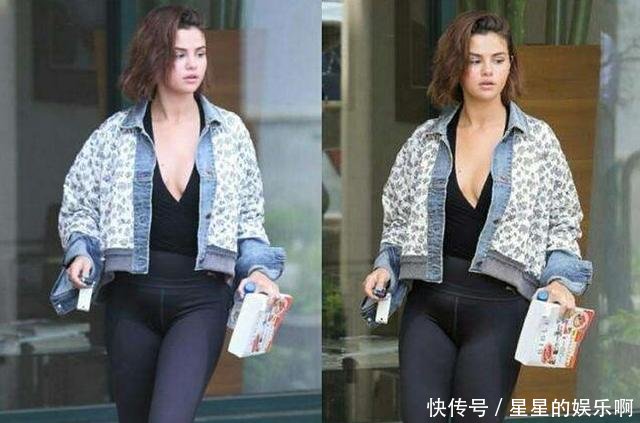 赛琳娜不仅瘦了，也换了新发型，穿粉色吊带裙身材依旧脸却认不出