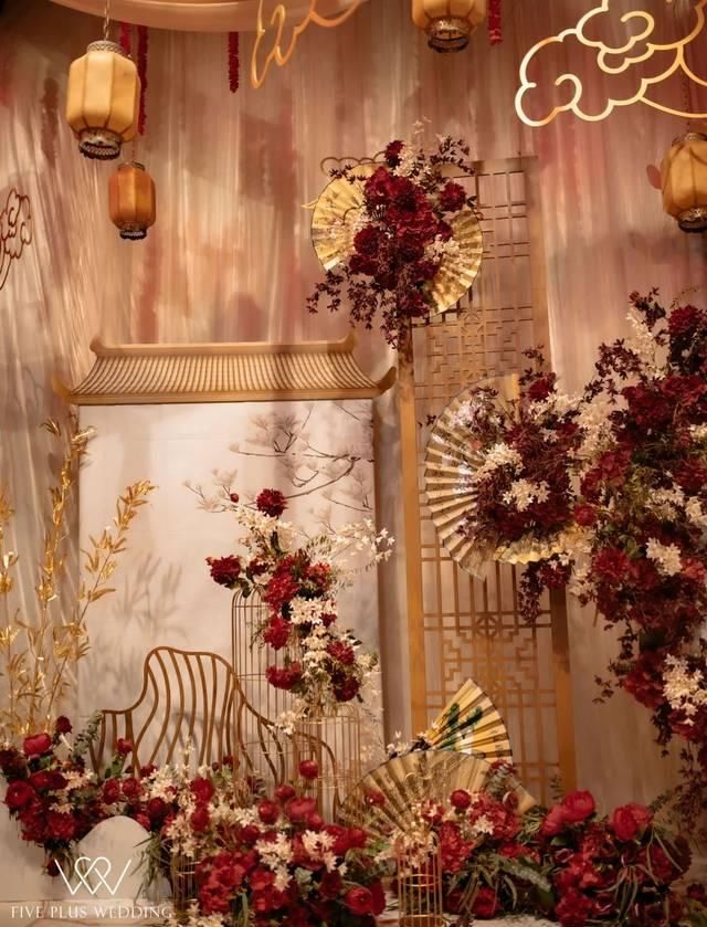 『情谊』诗画中的中式婚礼,羞涩内敛的情谊,时尚真诚的祝愿