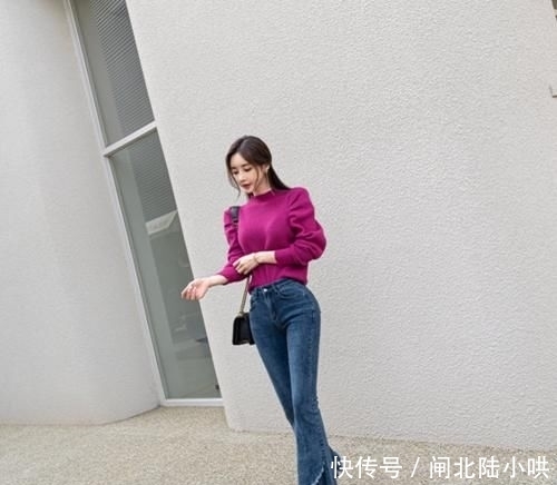 『风景线』孙允珠:气质优雅的牛仔裤女神,街头最美的风景线,网友:就是好