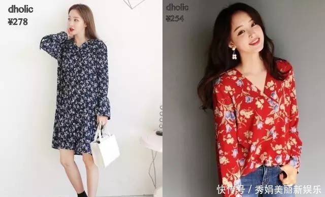  『毛衣』印花穿不好，连娜扎都变土气了，只有get这2点，才能秒变小仙女