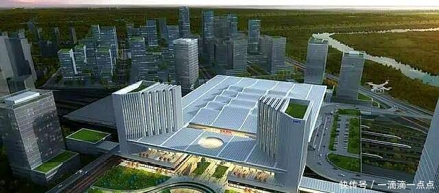  「合安高铁」安徽在建这座高铁站，站房面积比原计划增加7倍，科技范十足