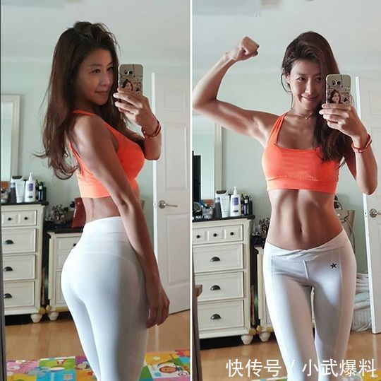 40岁辣妈身材完爆18岁少女，翘臀马甲线诠释健身女人有多美！