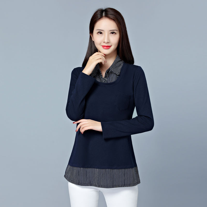 45岁小姨从不穿裙，只穿这娃娃衫+萝卜裤，嫩美像小姐姐