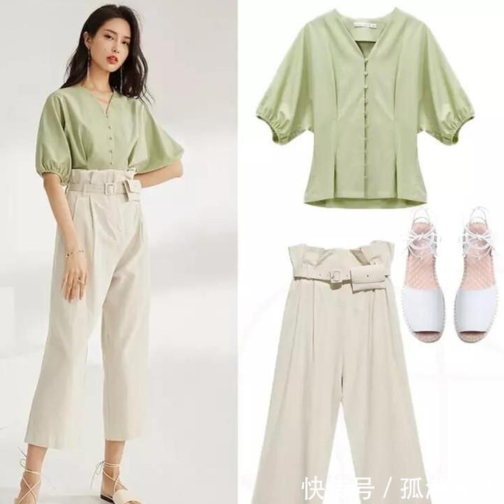 『气质』春夏季阔腿裤怎么穿更好看?7套穿搭技巧显瘦有气质,妥妥的女神