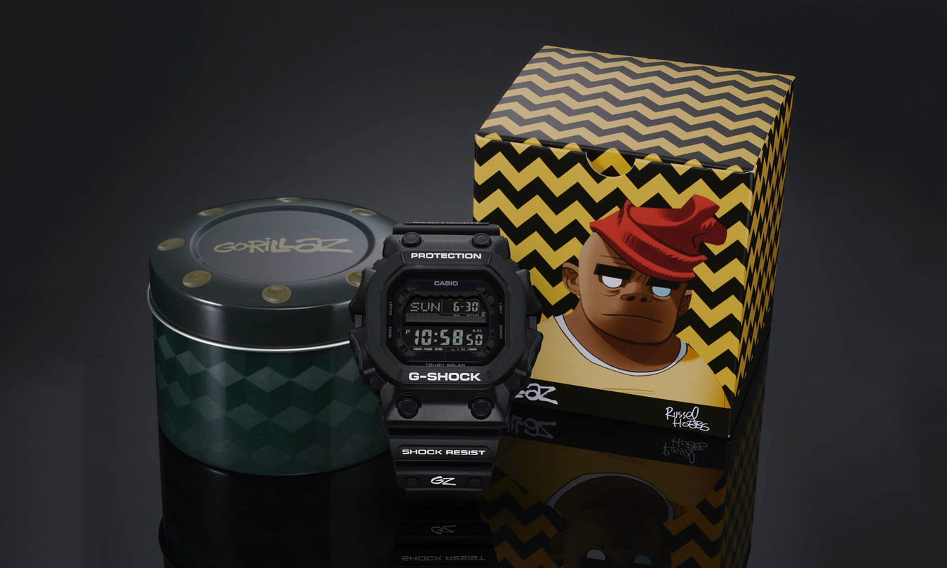 G-SHOCK x Gorillaz 打造 35 周年纪念款