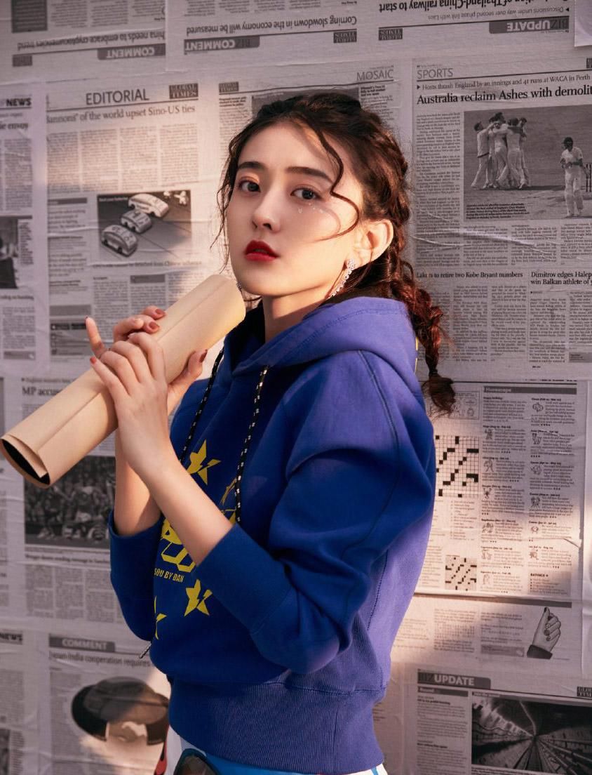 梁洁图片 梁洁个性时尚写真图片