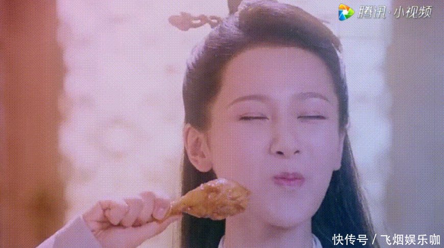 新剧现Angelababy同款假吃，杨紫怎么了？但网友表示假吃也可爱！