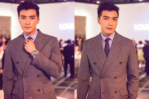 34岁贺军翔，西装配腕表贵气十足，网友：童年偶像！