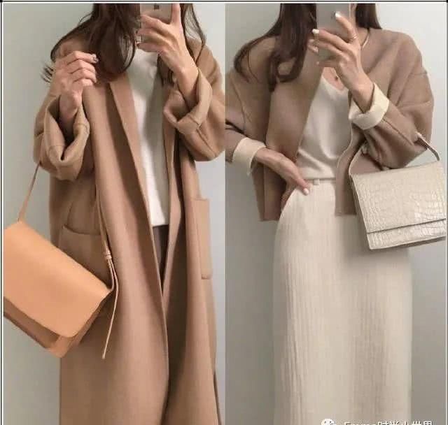  [针织]春天的通勤装试试这4种颜色，文艺风格的轻熟女形象呼之欲出