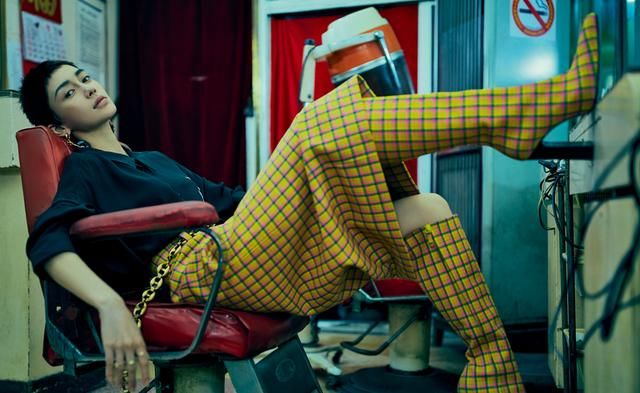 Angelababy挑战寸头发型，果然长的好看就是任性！